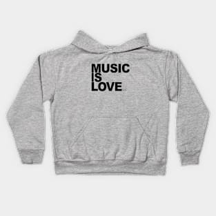 musicISlove brand shwag Kids Hoodie